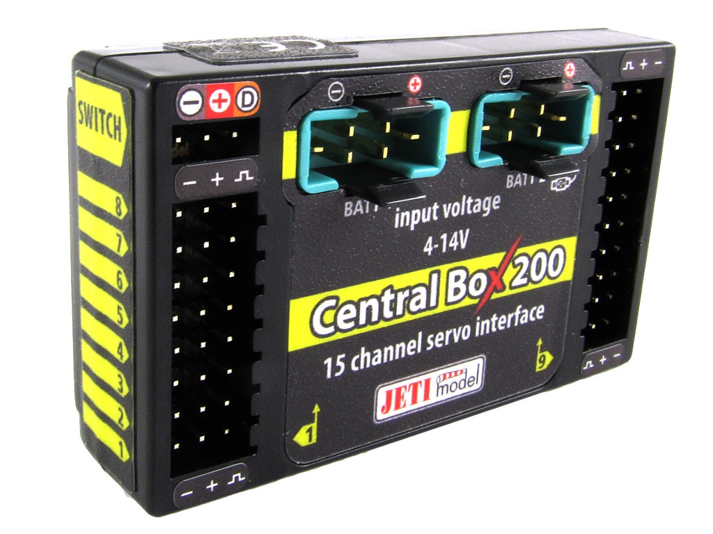 Central box 200 2x Rsat2 MagSW | pkmodelar.cz