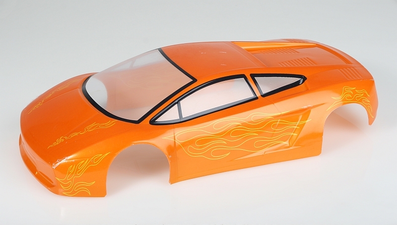 Karosérie lakovaná Himoto 1:10 Lamborghini (Oranžová)