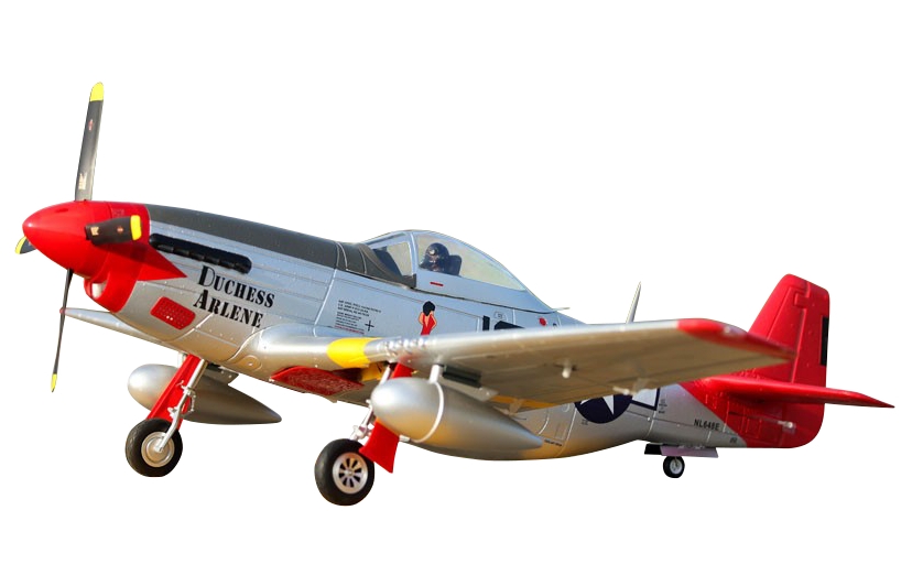 P-51D Mustang Red Tail V8 -
