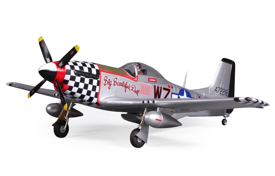 P-51 Mustang V2 (Baby WB) Bi | pkmodelar.cz