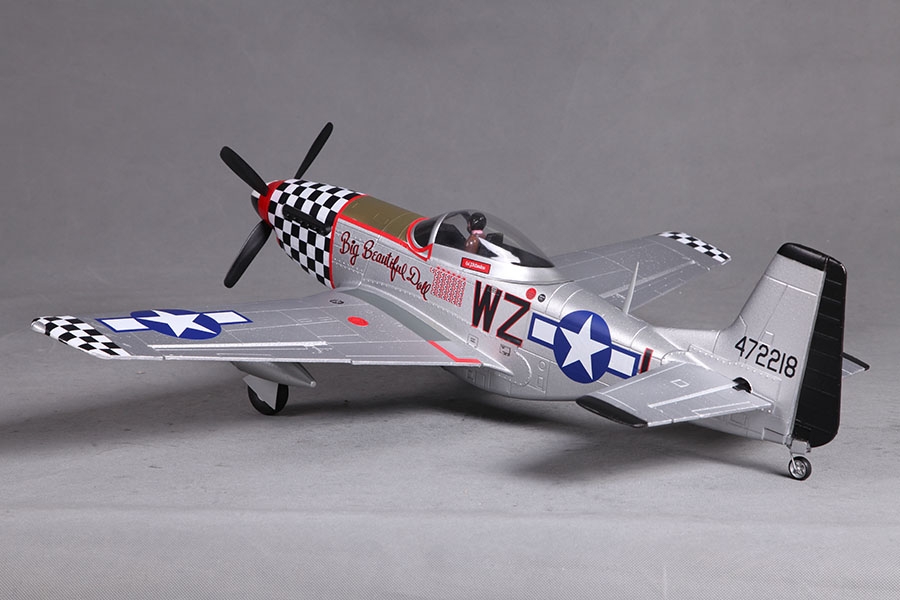 P-51 Mustang V2 (Baby WB) Bi | pkmodelar.cz