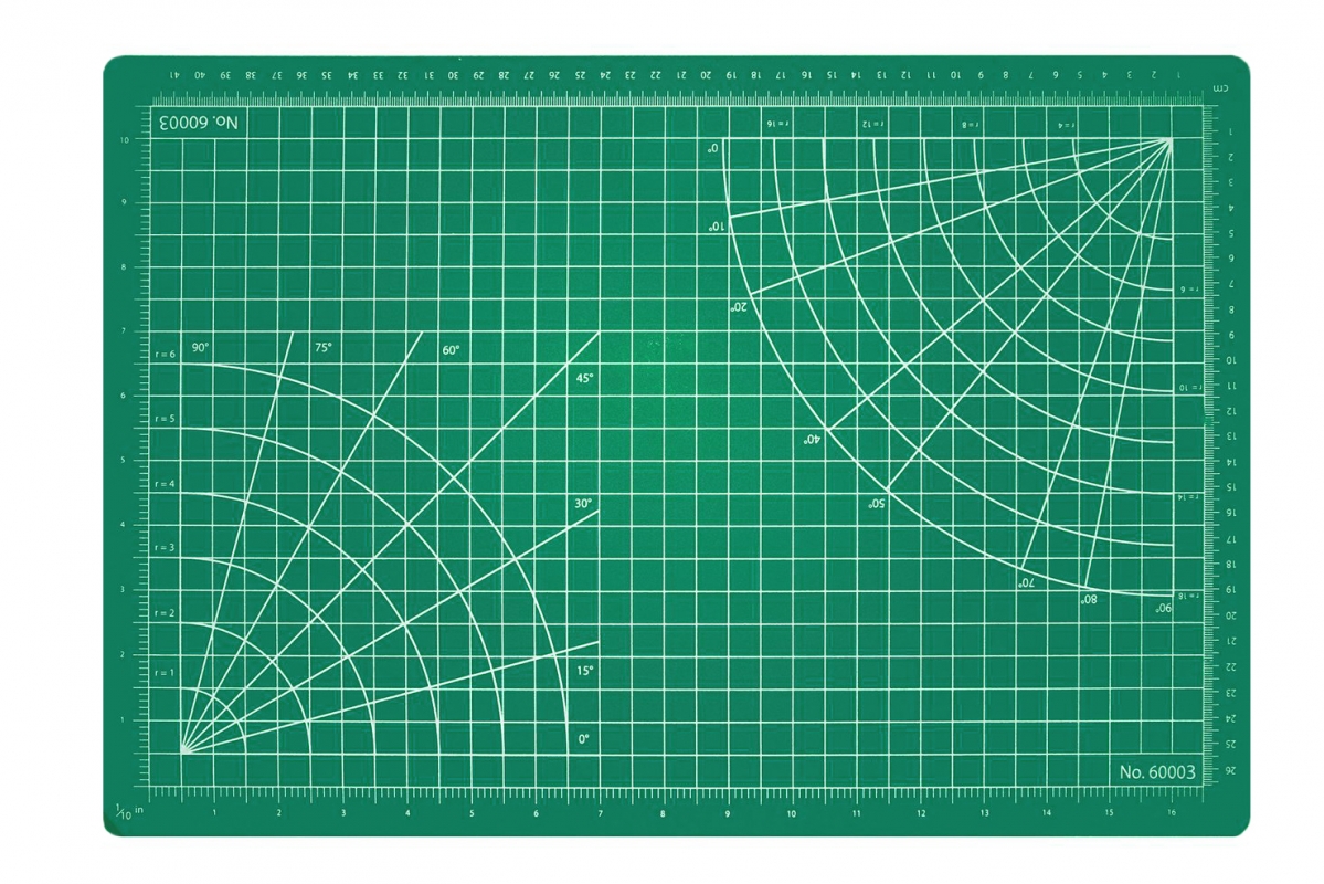 Řezací podložka 30,5x45,7cm (Zelená)