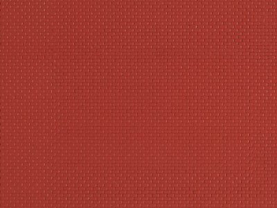 Auhagen 52412 Dekor plast - Cihlová zeď červená, 10 x 20 cm TT+HO