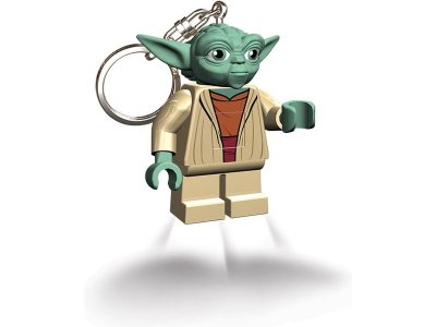 LEGO svítící klíčenka - Star Wars Yoda