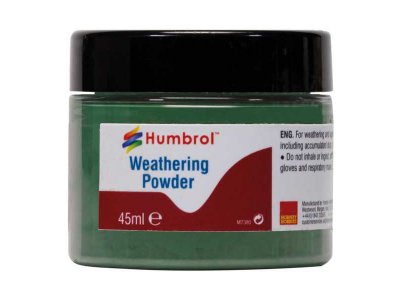 Humbrol pigment chr.zelený 45m