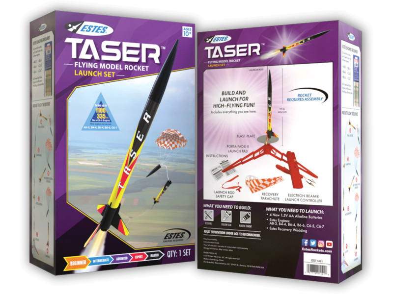 Estes Taser E2X, Launch Set | pkmodelar.cz