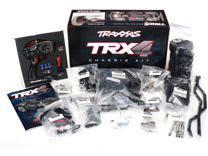 Traxxas TRX-4 1:10 TQi Kit bez karoserie | pkmodelar.cz