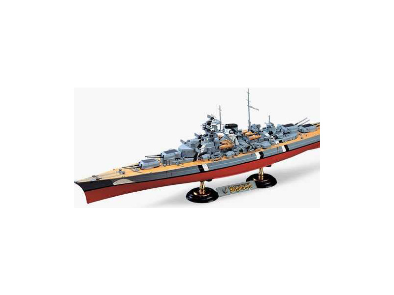 Plastikový model lodě Academy 14109 Bismarck (1:350)