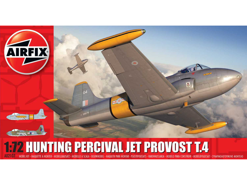 Plastikový model letadla Airfix A02107 Hunting Percival Jet Provost T.4 (1:72)