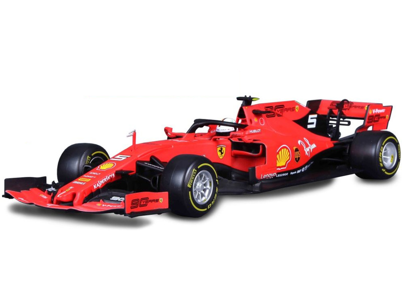 Bburago Ferrari SF90 1:18 #5 Vettel | pkmodelar.cz