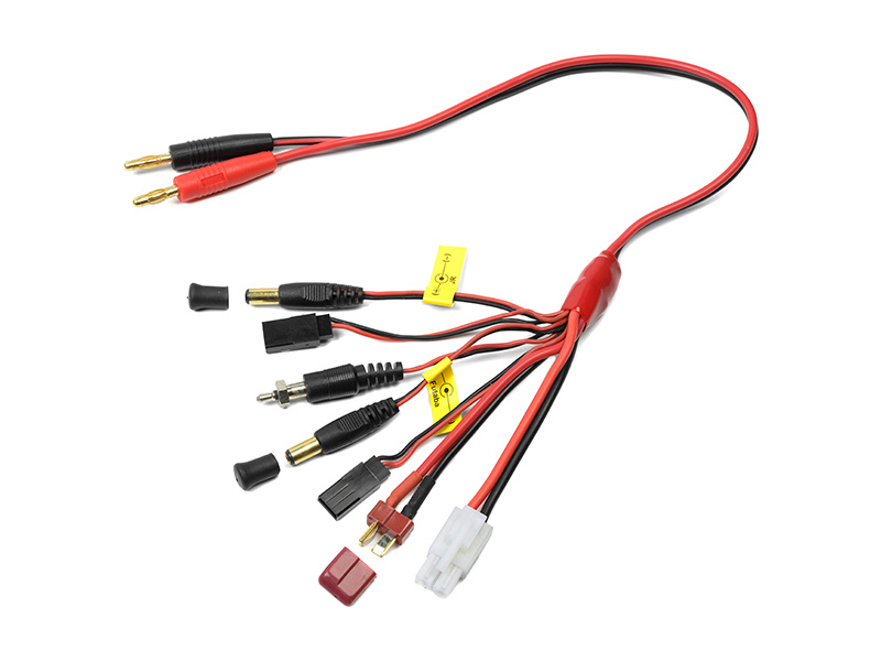 Nabíjecí kabel - JR-Tx/FUT-Tx/Rx/TAM/DNS 16AWG | pkmodelar.cz