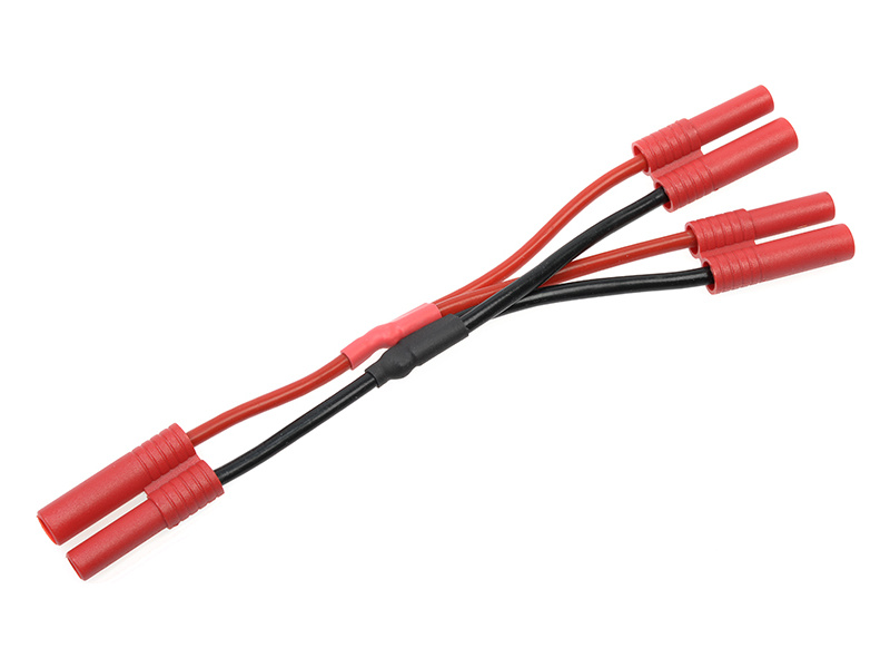 Kabel Y paralelní 4.0mm zlacený 14AWG 12cm | pkmodelar.cz