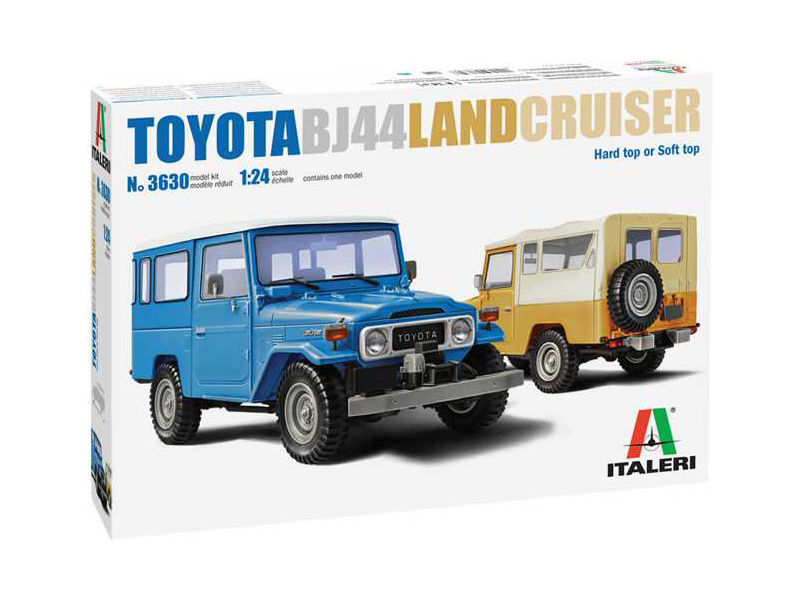Plastikový model auta Italeri 3630 Toyota Land Cruiser BJ-44 (1:24)