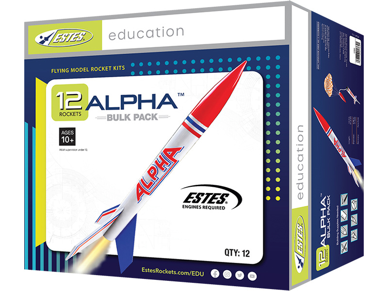 Estes Alpha Kit (12ks) | pkmodelar.cz