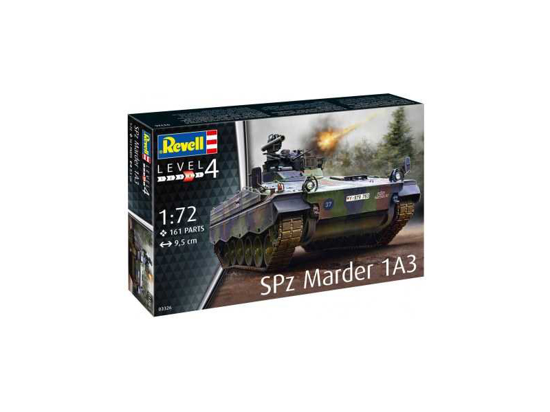 Plastikový model vojenské techniky Revell 03326 SPz Marder 1A3 (1:72) | pkmodelar.cz
