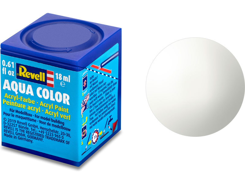 Barva Revell akrylová - 36104: leská bílá (white gloss) č.4 | pkmodelar.cz