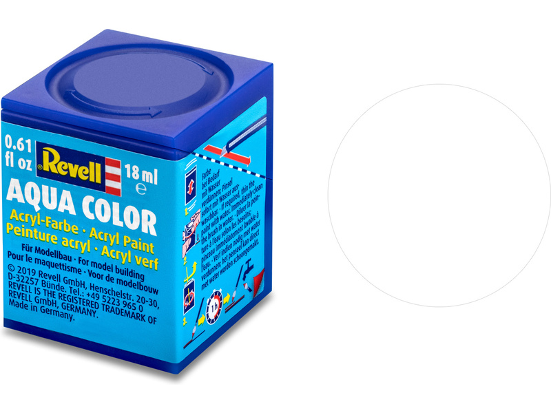 Barva Revell akrylová - 36105: matná bílá (white mat) č.5 | pkmodelar.cz