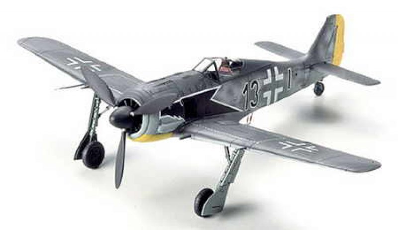 Plastikový model letadla Tamiya 60766 Focke Wolf 190 A-3 1:72 | pkmodelar.cz