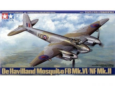 Plastikový model letadla Tamiya 61062 De Havilland Mosquito FB Mk.VI/NF Mk.II 1:48