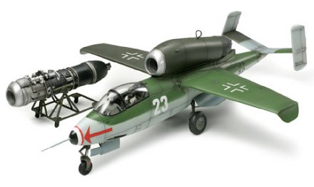 Plastikový model letadla Tamiya 61097 Heinkel He162 A-2 Salamander 1:48