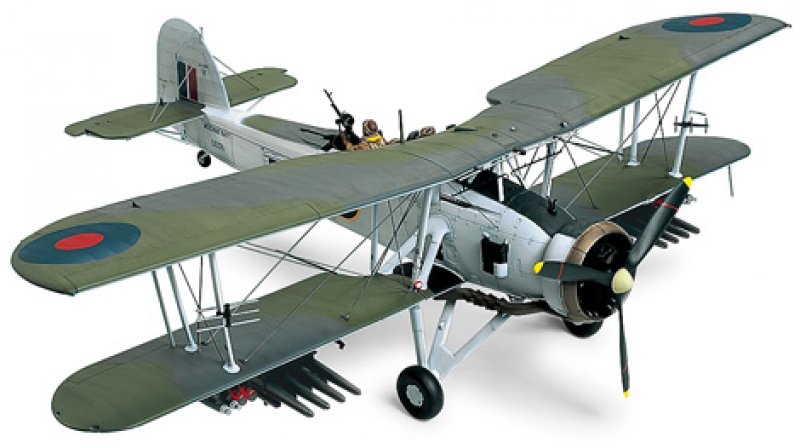 Plastikový model letadla Tamiya 61099 Fairey Swordfish Mk.II 1:48 | pkmodelar.cz