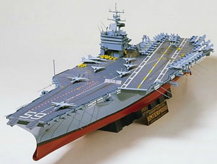Plastikový model lodě Tamiya 78007 USS Enterprise Aircraft Carrier 1:350