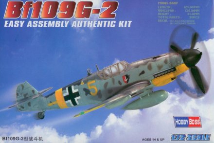 Plastikový model letadla Hobby Boss 80223 Bf109G-2 1:72