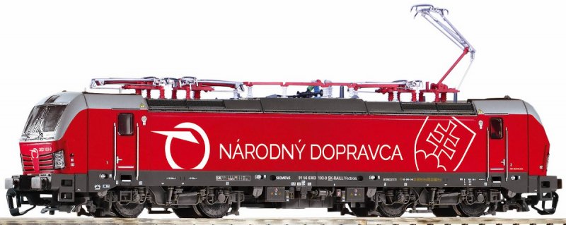 PIKO 47387 TT Elektrická lokomotiva Vectron, ZSSK, Ep.VI | pkmodelar.cz