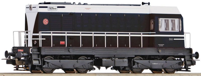 PIKO 52428 H0 Dieselová lokomotiva T435.0140 "Hektor", ČSD, Ep.IV, DCC ZVUK | pkmodelar.cz