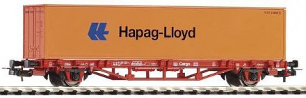 PIKO 57700 H0 Kontejnerový vůz Lgs579 "Hapag Lloyd", DB Cargo, Ep.V