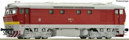 ROCO 70920 H0 Dieselová lokomotiva T478.1 "Bardotka", ČSD, Ep.IV