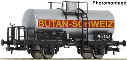 ROCO 76312 H0 Cisternový vůz "Butan-Schweiz", SBB, Ep.II