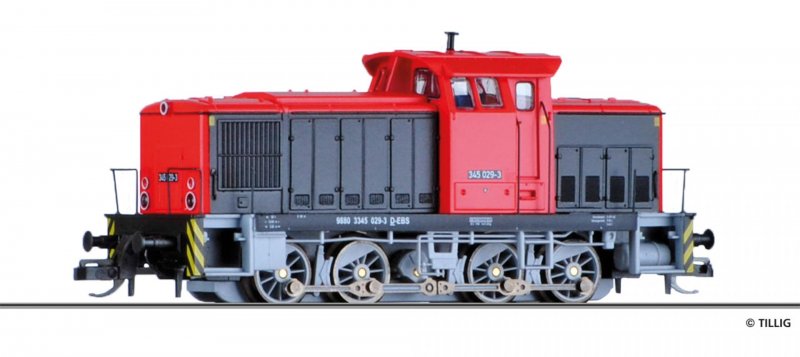 Tillig 96153  TT - Dieselová lokomotiva V60 345 029-3 der | pkmodelar.cz