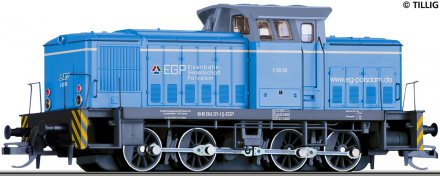 Tillig 96160 TT Dieselová lokomotiva V60.08, EGP, Ep.VI
