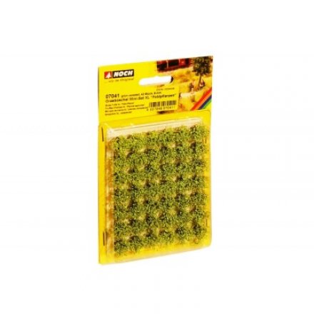 Noch 07041 Mini set XL travní trsy "polní květy", zelené 42 ks, 9 mm