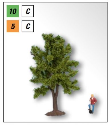 Strom Trnka-švestka zelená 8cm