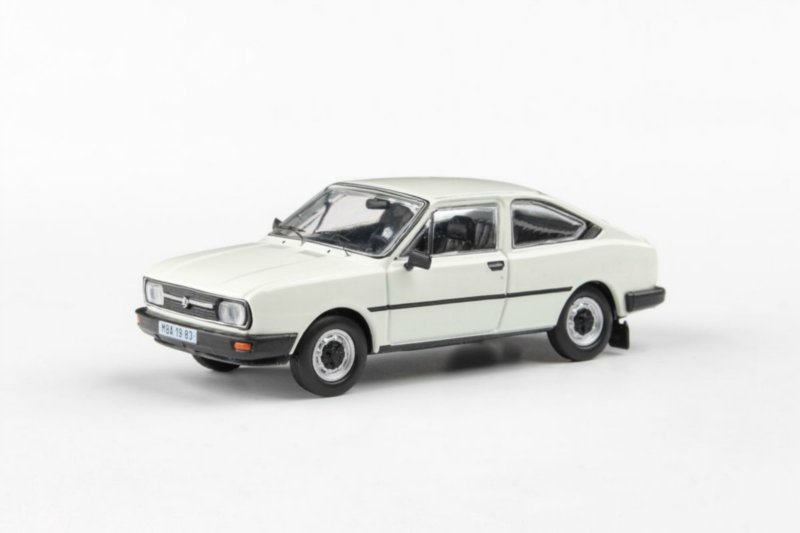  Škoda Garde (1982) 1:43 - Bílá Ledová | pkmodelar.cz