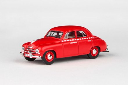 Škoda 1201 (1956) 1:43 - Taxi červená