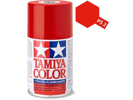 Tamiya 86002 PS2 Red (červená 100ml)