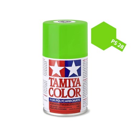 Tamiya 86028 PS28 Fluorescent Green (fluorescenční zelená 100ml)
