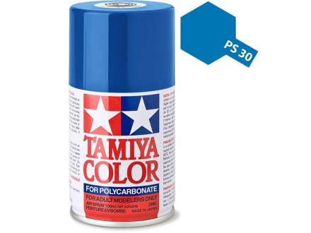 Tamiya 86030 PS30 Brilliant Blue (modrá 100ml)