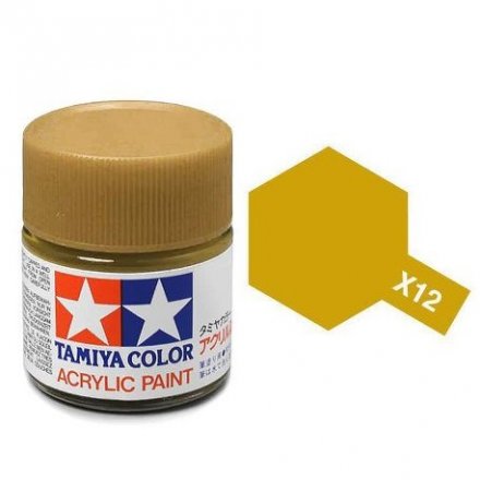 Tamiya X-12 Gold Gloss 23ml