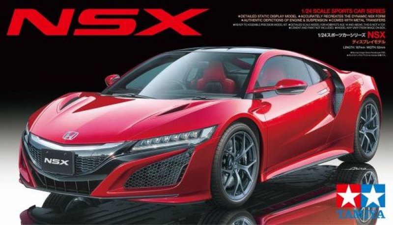 Plastikový model auta Tamiya 24344 Honda NSX 2016 1/24 | pkmodelar.cz