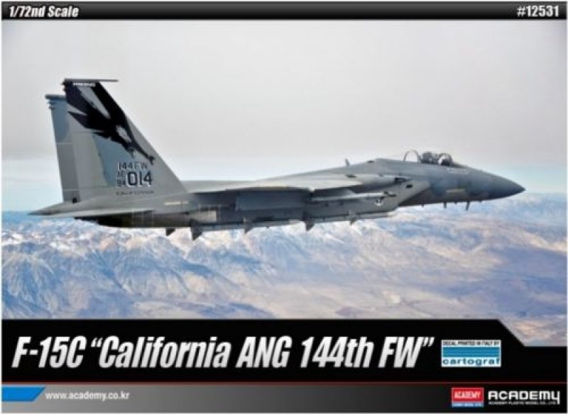 Academy 12531 F-15C "California ANG 144th FW" 1:72 | pkmodelar.cz