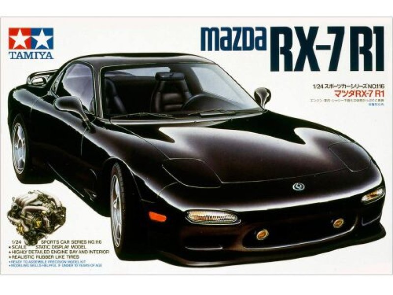 Tamiya 24116 Mazda RX-7 R1 1:24 | pkmodelar.cz