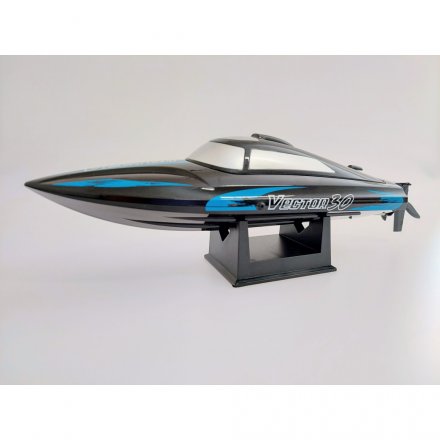 S-idee závodní RC člun Vector 30, RTR, černý 300mm