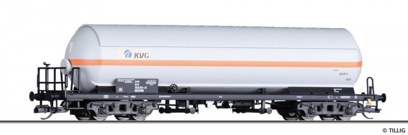 Tillig 15041 TT Cisternový vůz KVG DB AG, Ep.V | pkmodelar.cz