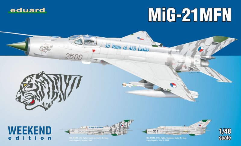 Eduard model 84128 MiG-21MFN 1/48 | pkmodelar.cz