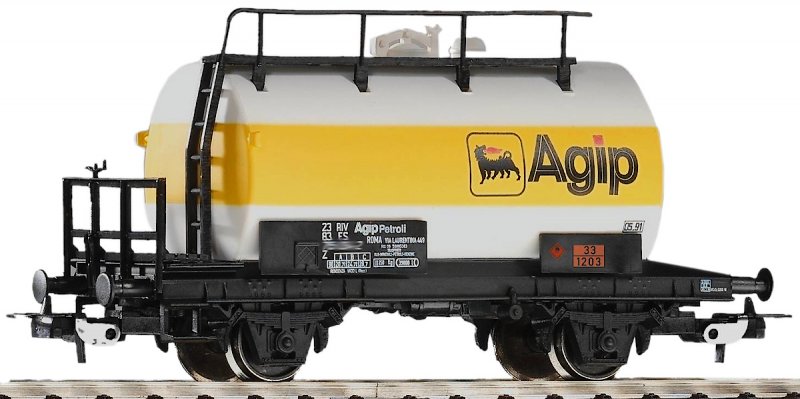 PIKO 97164 H0 Cisternový vůz Agip, FS, Ep.IV | pkmodelar.cz