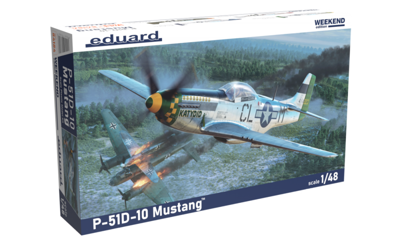Eduard model 84184 P-51D-10 Mustang 1/48 | pkmodelar.cz